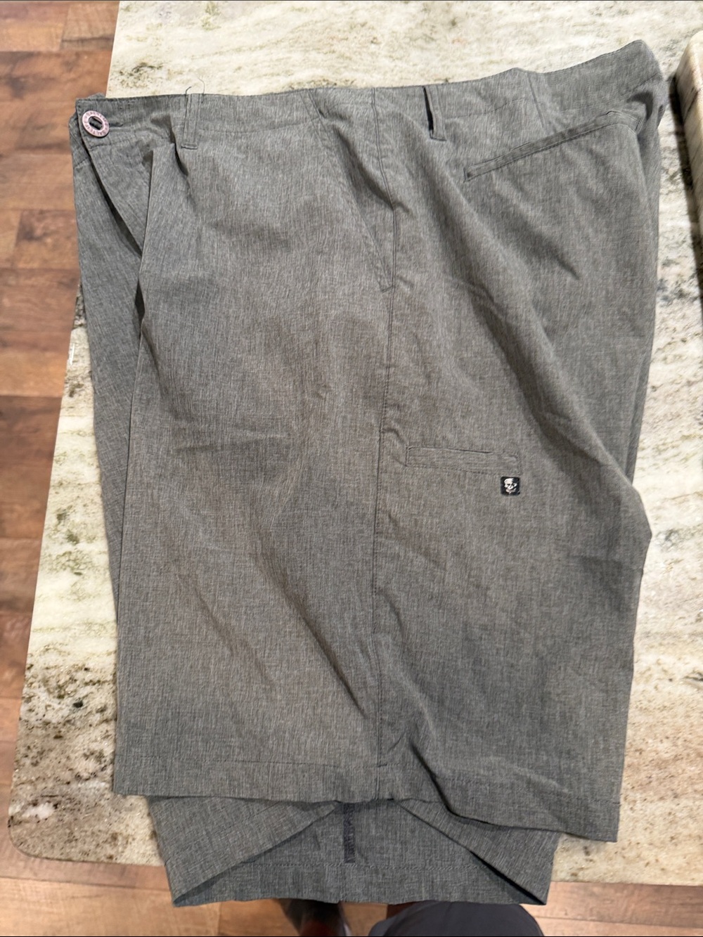 Salt Life Gray Flat-Front Men's Shorts great condition size 36